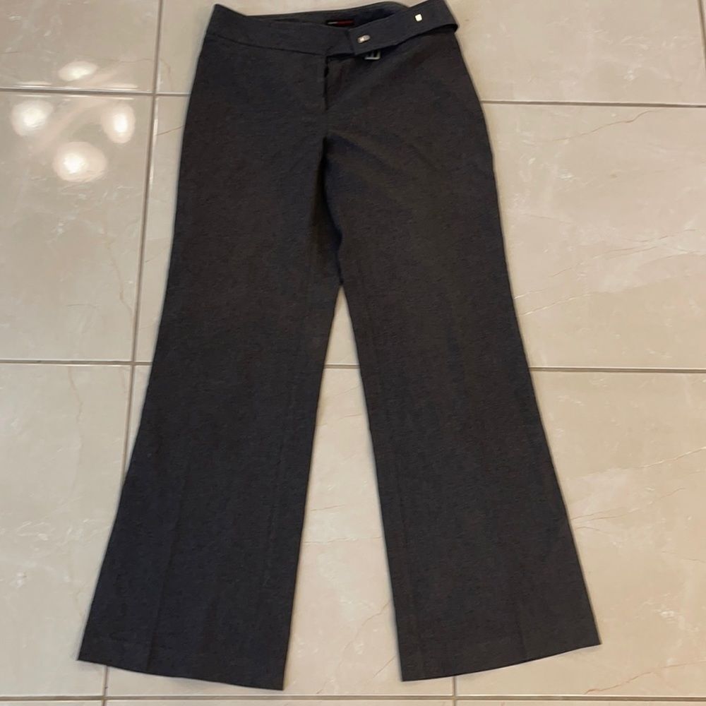 New York and co gray dress pants sz 6 average